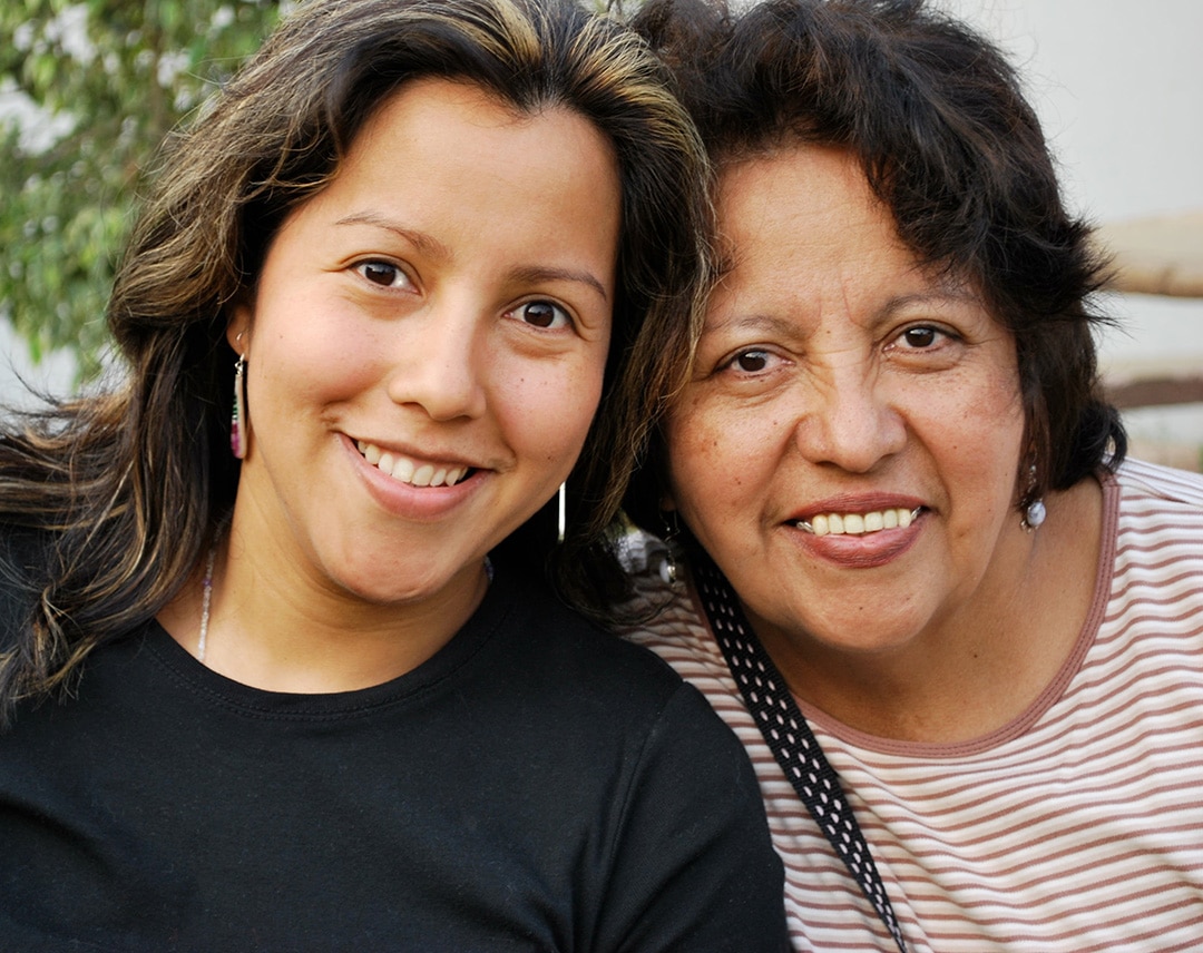 Smiling after visiting the dentist in El Paso, TX