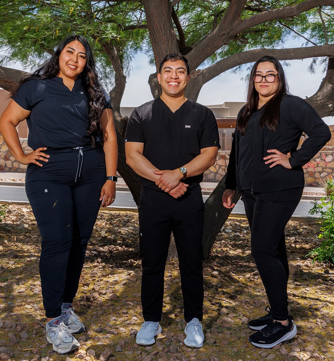 Woman smiling after a dental consultation in El Paso, TX