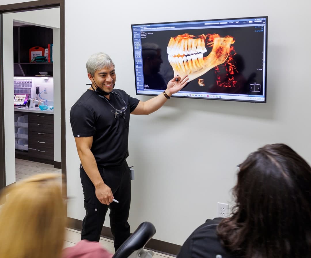 Man smiling with quality dental care in El Paso, TX